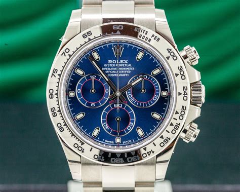 rolex daytona 41 usato|rolex blue dial.